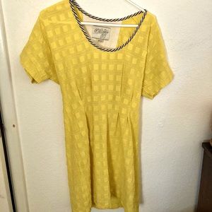 Ace & Jig Yellow Traipse Day Dress